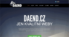 Desktop Screenshot of daend.cz